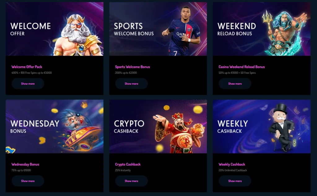 7Bets.io Casino promo.